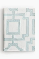 Patterned Cotton Tablecloth