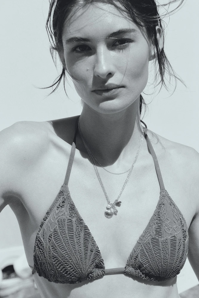 Padded Triangle Bikini Top