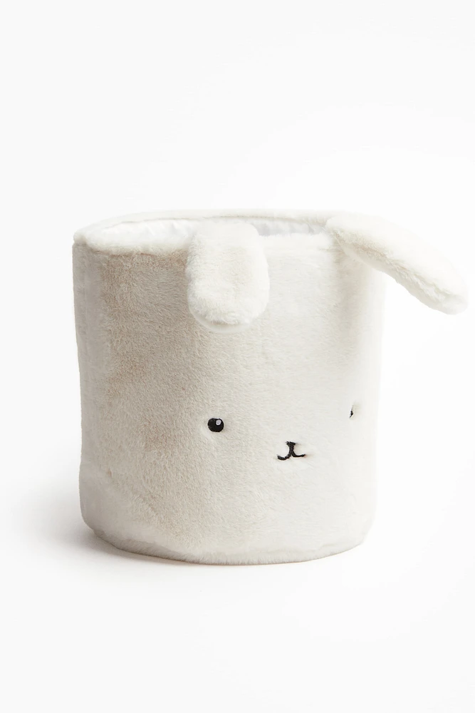 Small Fluffy Storage Basket