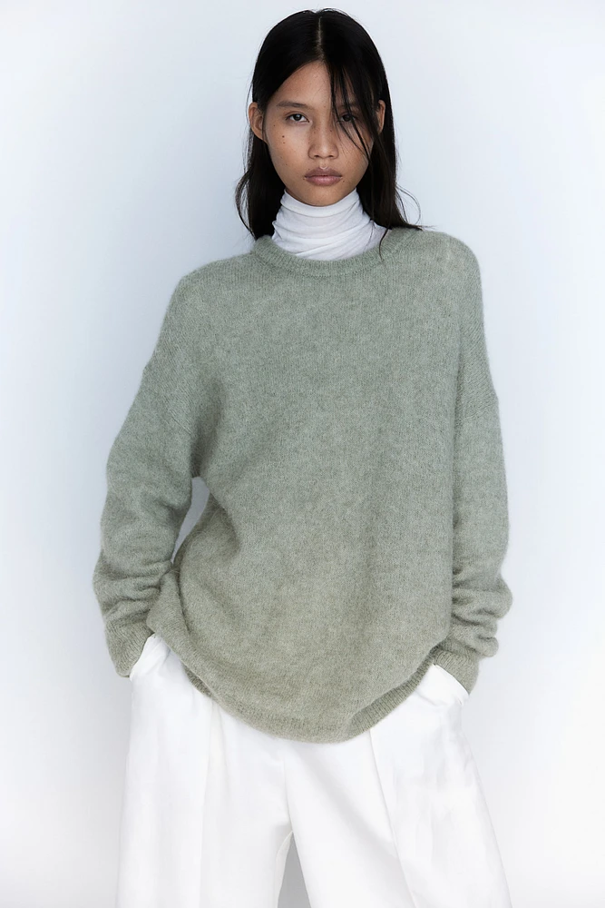 Oversized Alpaca-blend Sweater