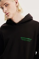 Loose Fit Printed Hoodie