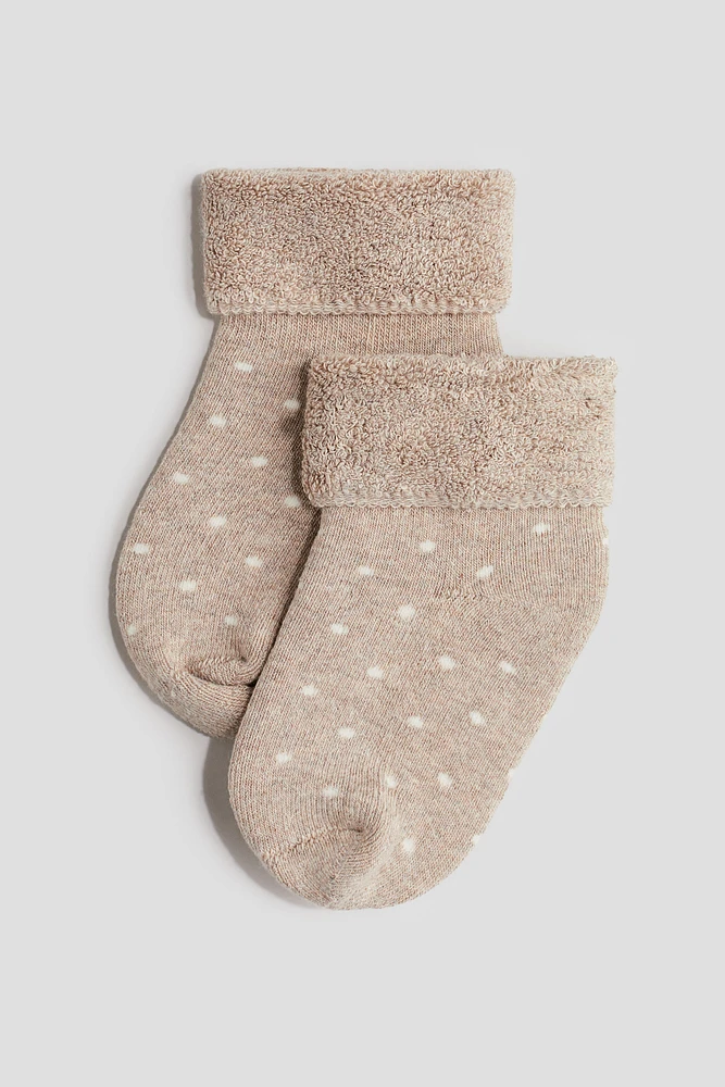 2-pack Terry Socks
