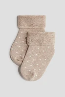 2-pack Terry Socks