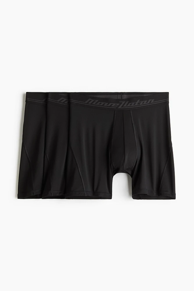 3-Pack Sports Boxer Briefs with DryMove™