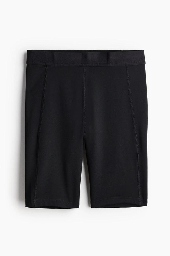 Slim-Fit Short Sports Leggings with DryMove™