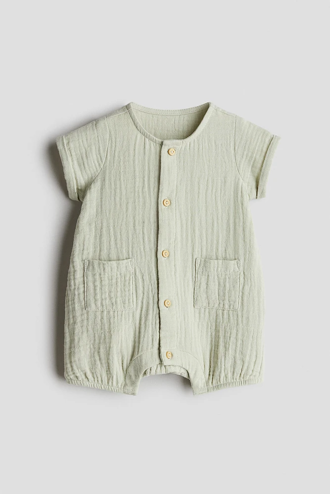Cotton Muslin Romper Suit