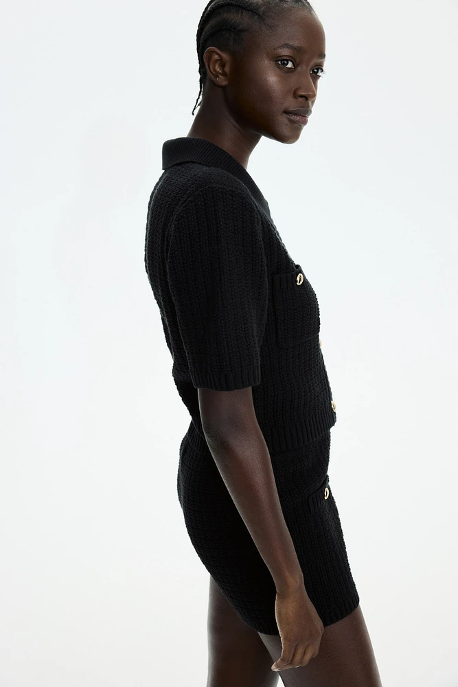 Cardigan with Collar