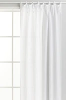 Rideau large en mousseline de coton