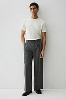 Slim-Fit Fine-Knit T-Shirt