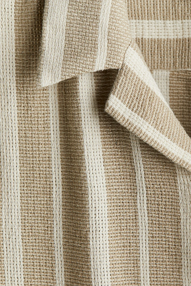 Regular-Fit Textured Resort Shirt