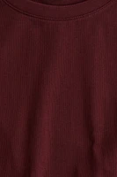 Defined-Waist T-Shirt Dress