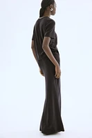 Silk-Blend Skirt