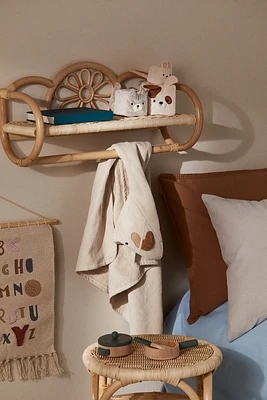 Rattan Wall-mounted Rack