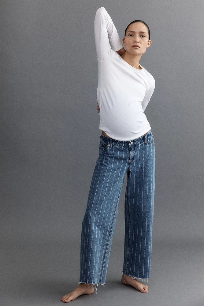 MAMA Before & After Wide Jeans