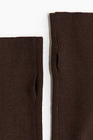 Rib-Knit Arm Warmers