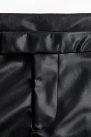 Coated Mini Shorts