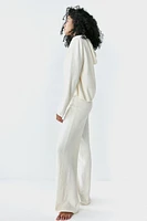 Chenille Hooded Jacket