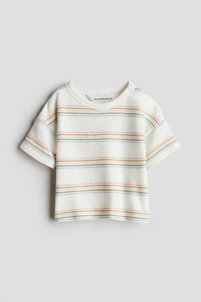 T-shirt en coton éponge