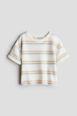 T-shirt en coton éponge