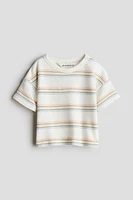 T-shirt en coton éponge