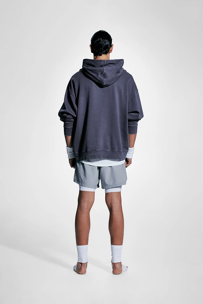 Loose-Fit Sports Hoodie