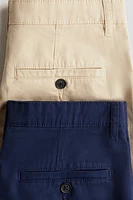 2-Pack Cotton Chino Shorts