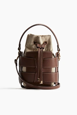 Crossbody Bucket Bag
