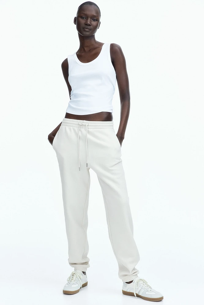 Pantalon en molleton de coton mélangé