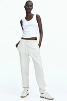 Pantalon en molleton de coton mélangé