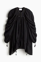 Crinkled Cotton Dress