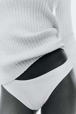 Haut en tricot côtelé