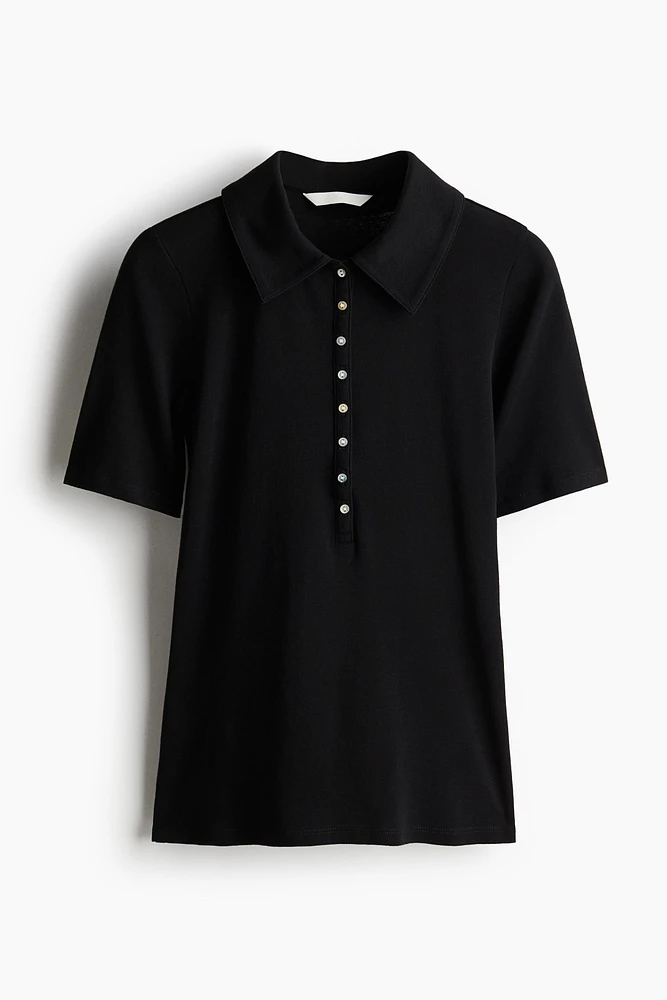 Fitted Polo Shirt