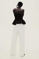 Pleated Bandeau Top
