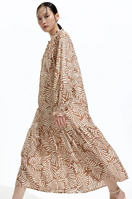 Ruffle-Collar Dress