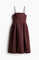 Jacquard-Weave Dress