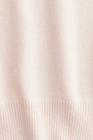 Fine-Knit Turtleneck Top