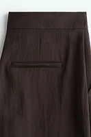 Wide-Leg Dress Pants