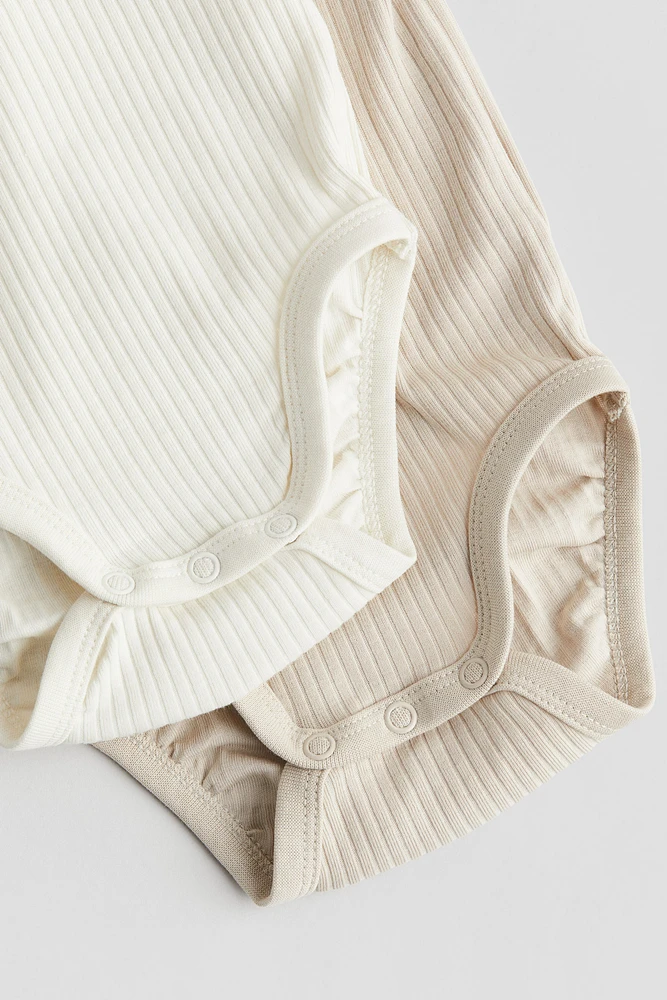 2-pack Ribbed Turtleneck Bodysuits