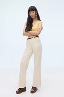 Wide High Jeans