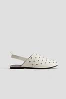 Studded Slingbacks