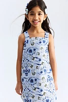 Jacquard-Weave Dress