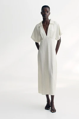 Twill Shirt Dress