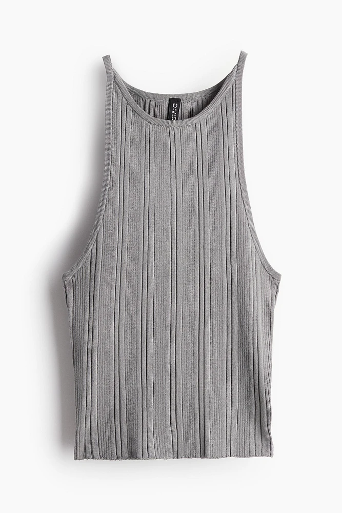 Rib-knit Tank Top