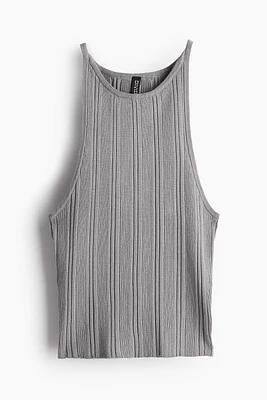 Rib-knit Tank Top