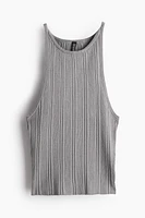 Rib-knit Tank Top