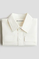 Chemise grande taille en coton