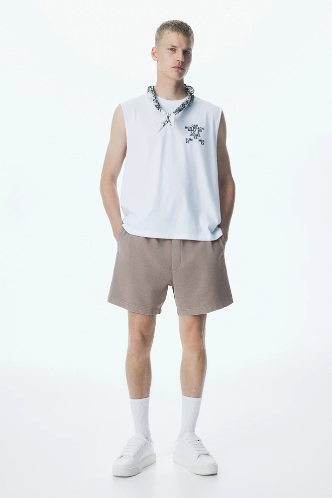 Relaxed-Fit Cotton Sweatshorts