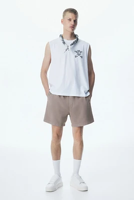 Relaxed-Fit Cotton Sweatshorts