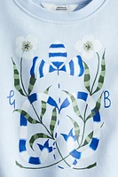 Printed Cotton Sweatshirt