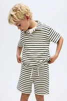 2-Piece Textured-Knit Set